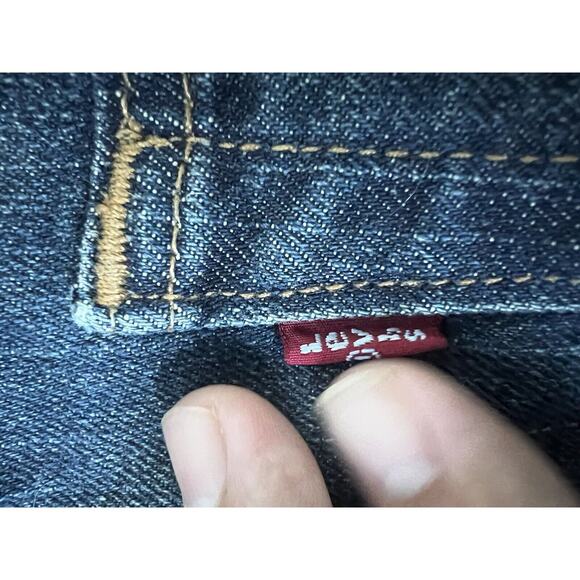 Levis 559 Mens Jeans Straight Leg Medium Wash 100% Cotton Denim 46 x 32 - Picture 3 of 7